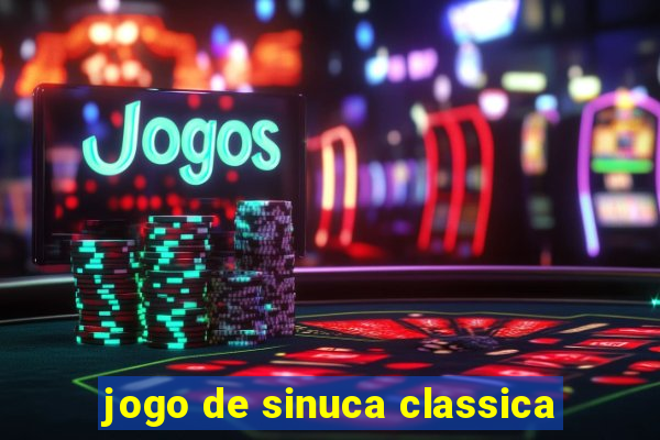 jogo de sinuca classica